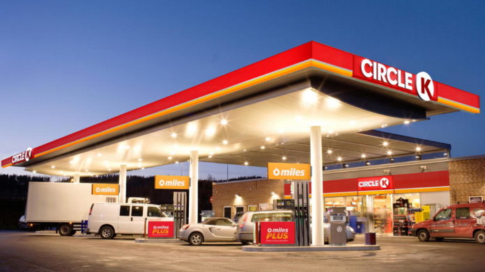 Circle K service station Sweden