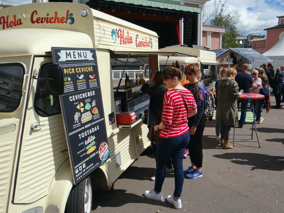 Food trucks in Gothenburg