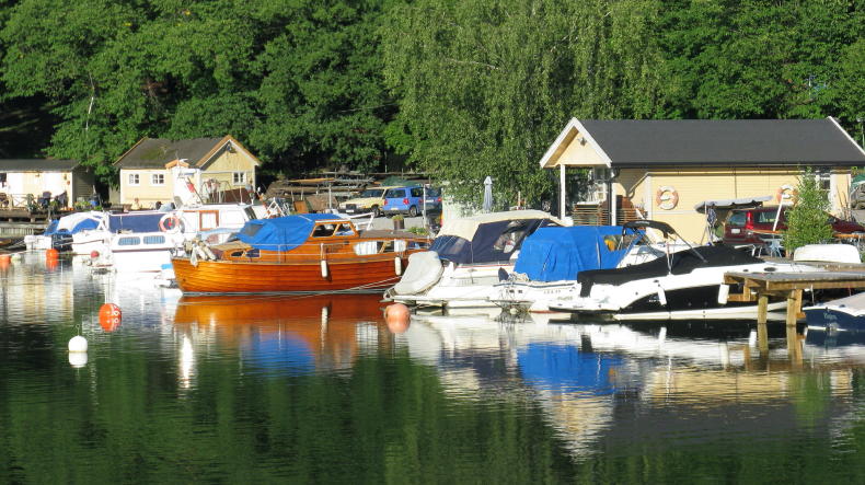 Haga Park and Haga Castle in Solna, Stockholm