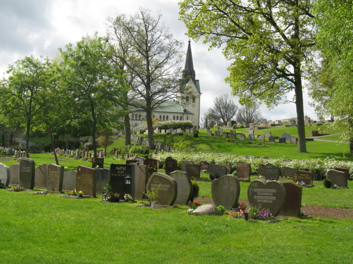 Lindome Church in Mölndal, south of Gothenburg