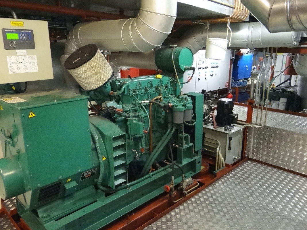 The M/S Diana diesel engine