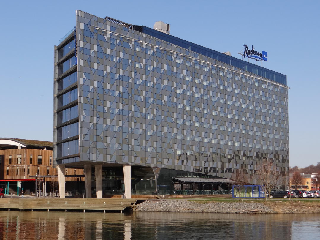 The Radisson Blu Riverside Hotel in Gothenburg