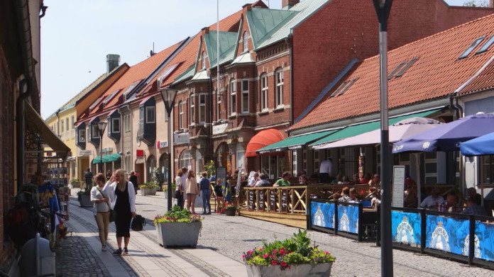 Simrishamn in the region of Österlen in Skåne