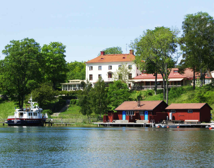 Smådalarö Gård hotel in the Stockholm archipelago