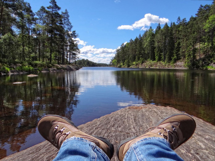 Hiking in Sweden